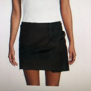 HElMUT LANG black mini skirt